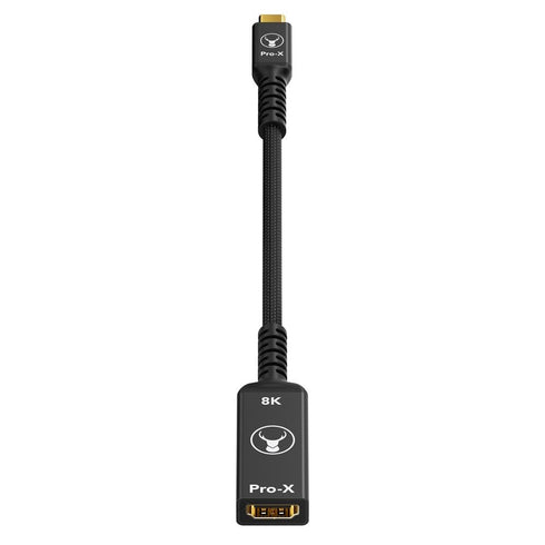 Bonelk Pro-X Long-Life USB-C to 8K HDMI Adapter (15cm) (Black) Image 3