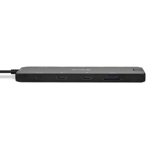 Bonelk Long-Life USB-C to 12-in-1 Multiport Powered Hub - Black