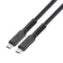 Bonelk Long-Life Easy Grip USB-C to USB-C Cable, 240w/20Gbps 4K 60Hz - 1.5m (Black) Image 15