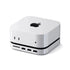 Satechi Mac Mini M4 Stand & Hub with SSD Enclosure (Silver) - Digital3d.com.au