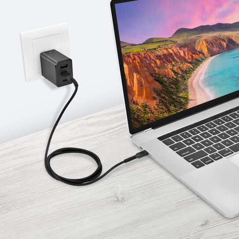 Bonelk Long-Life Easy Grip USB-C to USB-C Cable, 240w/480Mbps - 1.5m Image 5