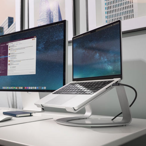 Twelve South Curve SE Stand for MacBooks and Laptops (Silver) Image 8