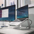 Twelve South Curve SE Stand for MacBooks and Laptops (Silver) Image 8