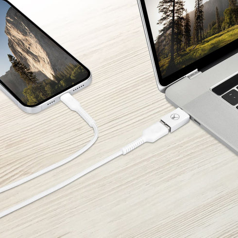 Bonelk USB-C to USB-A 3.0 Adapter - White - Digital3d.com.au