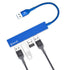 Bonelk Long-Life USB-A to 4 Port USB 3.0 Slim Hub