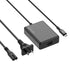 Bonelk Long-Life 100W GaN Multi-Device Laptop Charger, In-Built Cable - 1.5m (Black) Image 5