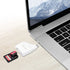 Bonelk USB-C to MicroSD/SD Adapter - White - Digital3d.com.au