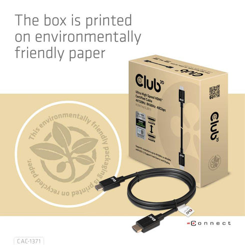 1M ULTRA HIGH SPEED HDMI CABLE - Digital3d.com.au