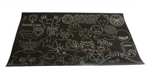 Emblaser Black Contact Film - Pack of 5 - Digital3d.com.au
